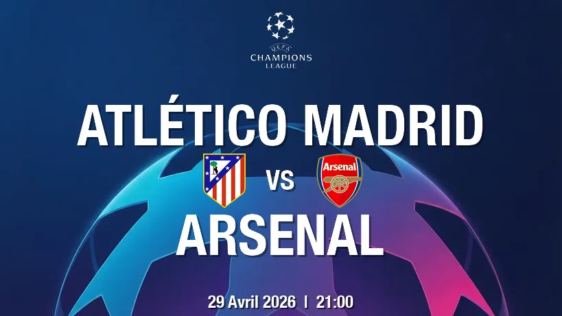 pronostic Club Atlético de Madrid Arsenal FC : choc à 21h