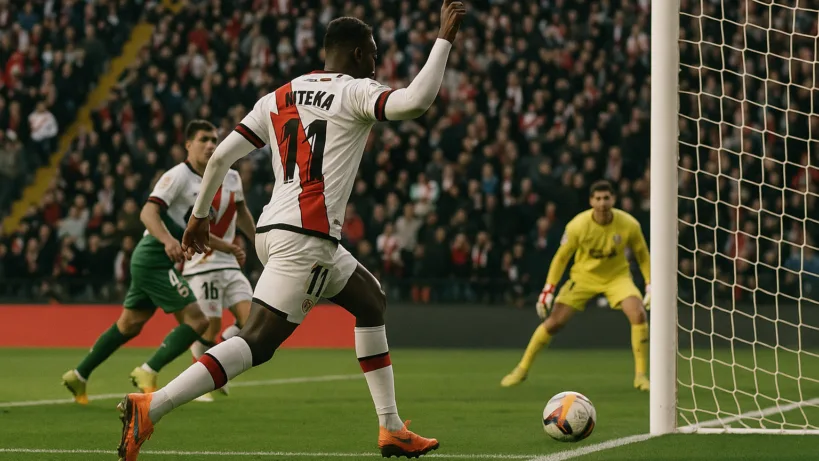 Rayo Vallecano de Madrid Elche CF résumé : 1-0, Nteka libère