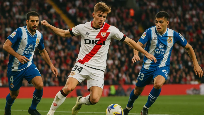 Rayo Vallecano Espanyol : Camello tranche à la 87e