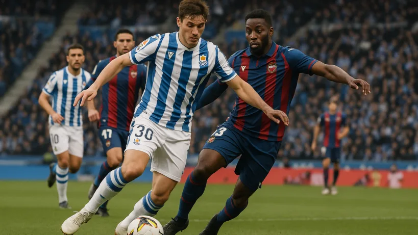Real Sociedad de Fútbol Levante UD résumé : 2-0, net
