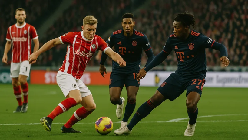 SC Freiburg Bayern München résumé : Bayern renverse 2-3