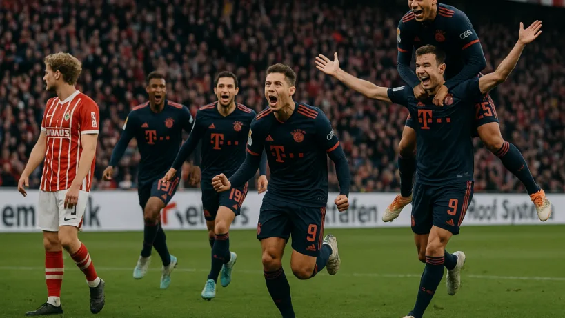SC Freiburg Bayern München résumé : Bayern renverse 2-3