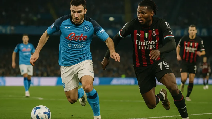 pronostic SSC Napoli AC Milan : choc sous tension à Naples