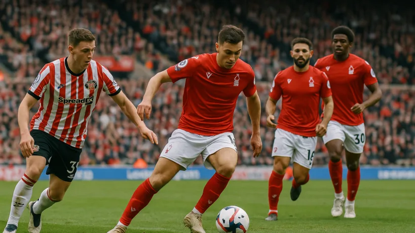 Sunderland AFC Nottingham Forest FC résumé : 0-5, Forest en
