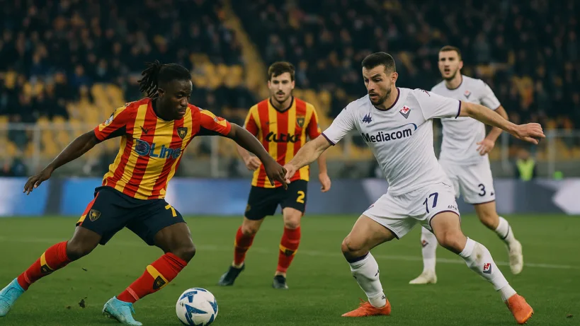 US Lecce ACF Fiorentina résumé : 1-1, Lecce répond tard