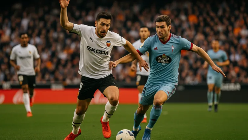 Valencia CF Celta de Vigo résumé : Valence renversé 2-3
