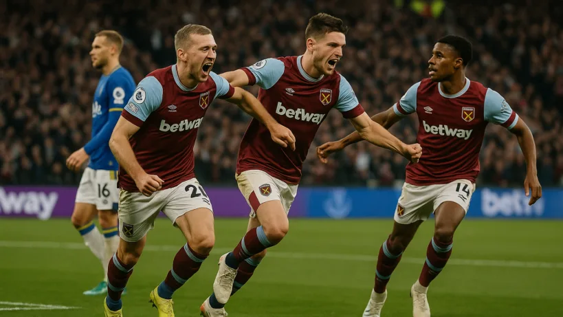 West Ham United FC Everton FC résumé : West Ham 2-1 Everton