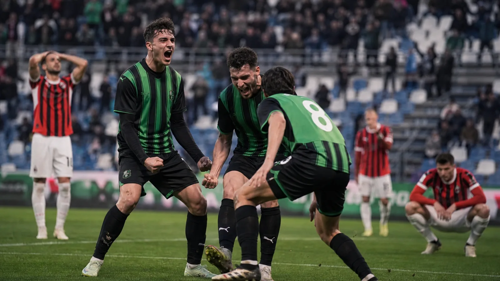 US Sassuolo Calcio Milan : Sassuolo frappe fort 2-0