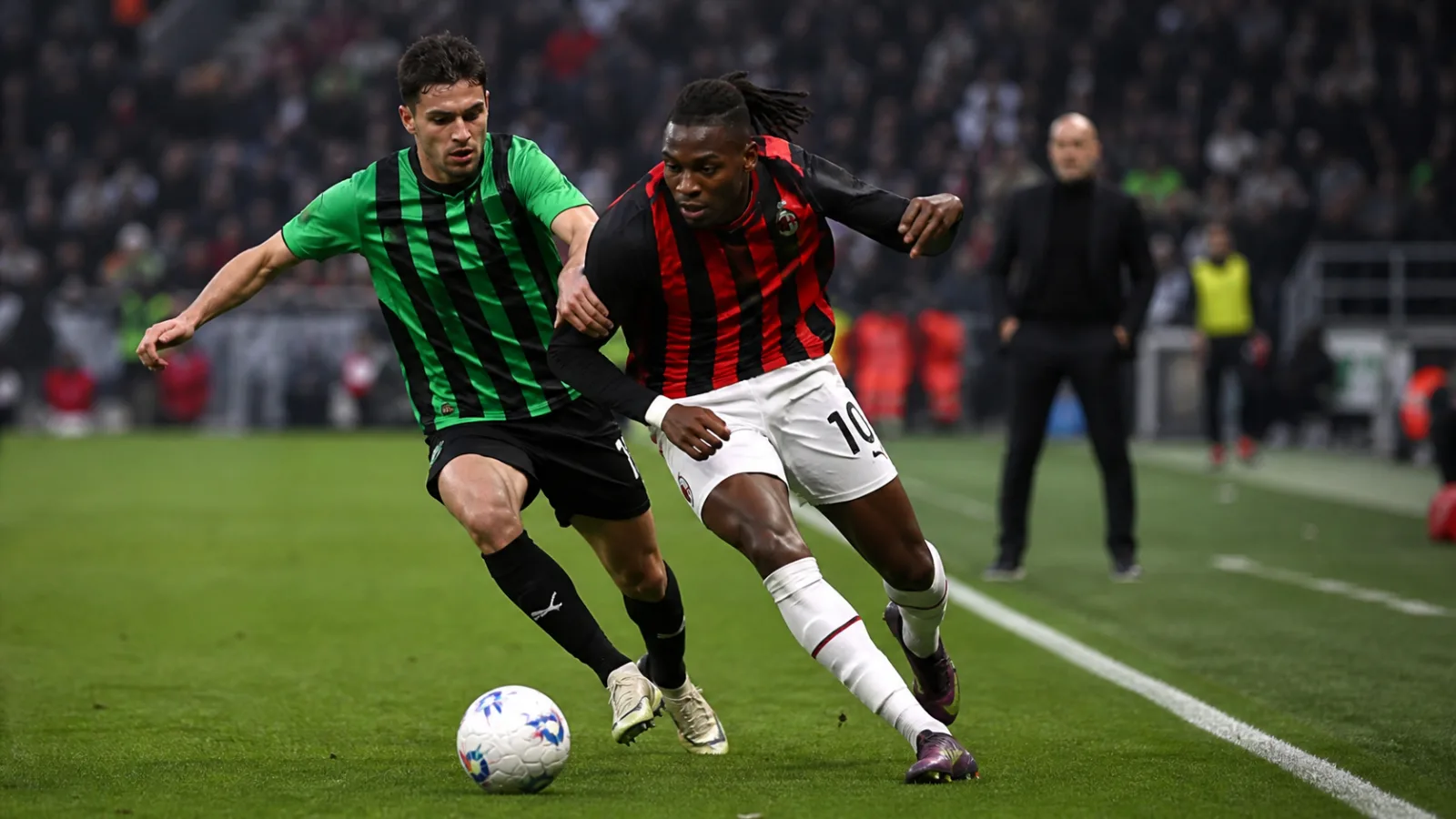 US Sassuolo Calcio Milan - duel intense pendant Sassuolo contre AC Milan en Serie A