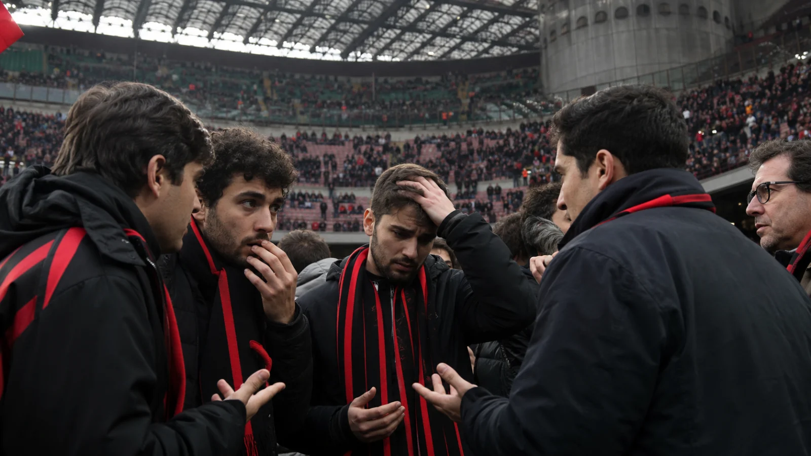 AC Milan : Zlatan supporters rossoneri inquiets devant San Siro