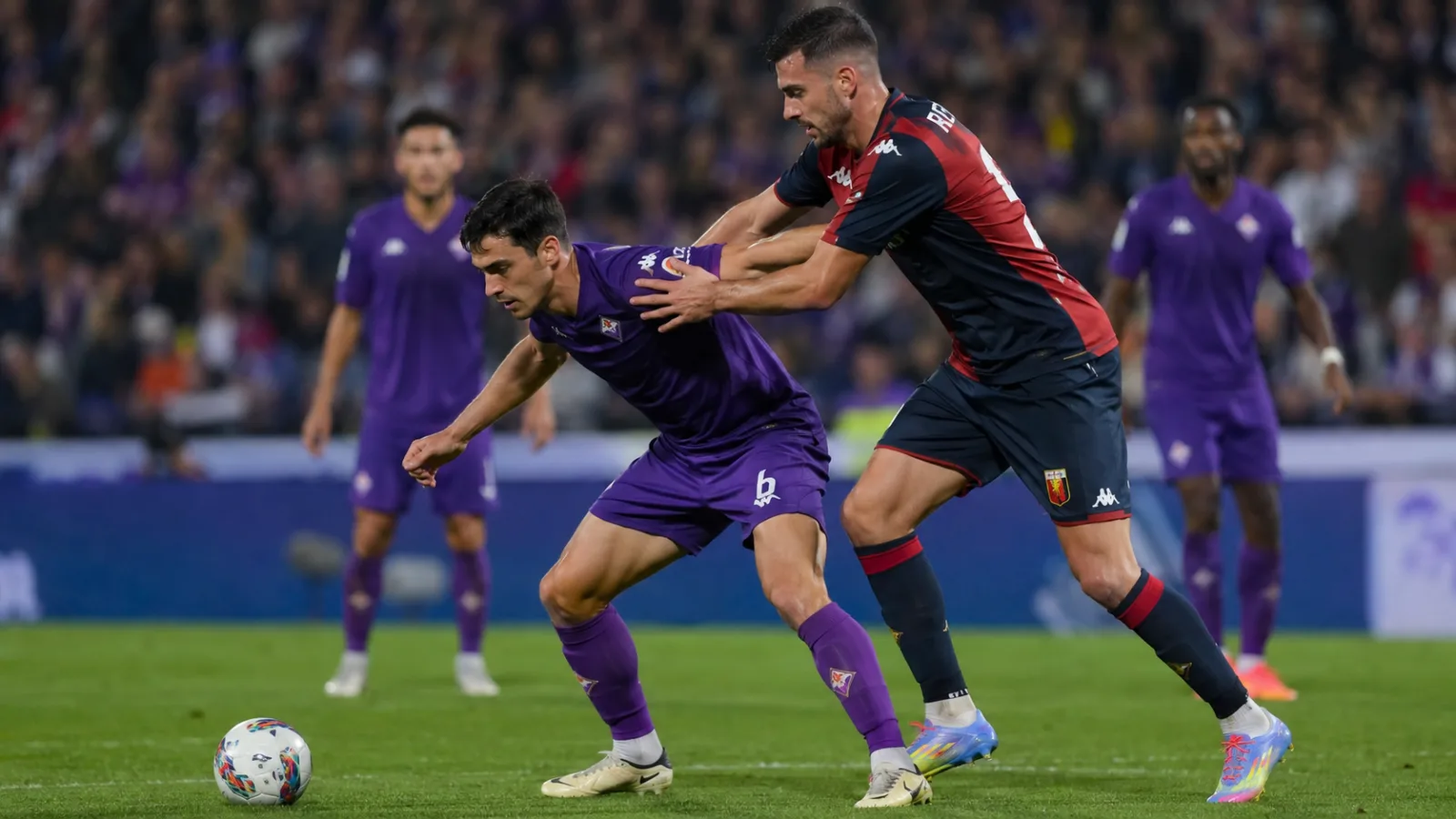 ACF Fiorentina Genoa CFC duel tactique de Serie A