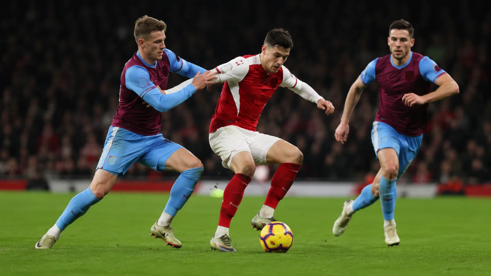 Arsenal Burnley - duel intense entre Arsenal et Burnley dans une rencontre de Premier League