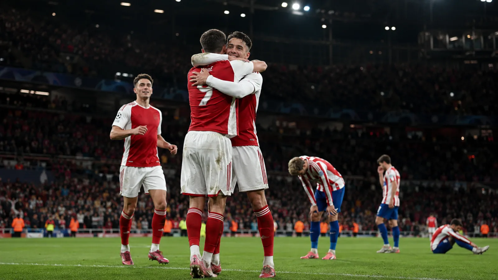 Arsenal Club Atlético de Madrid : Saka envoie les Gunners en finale