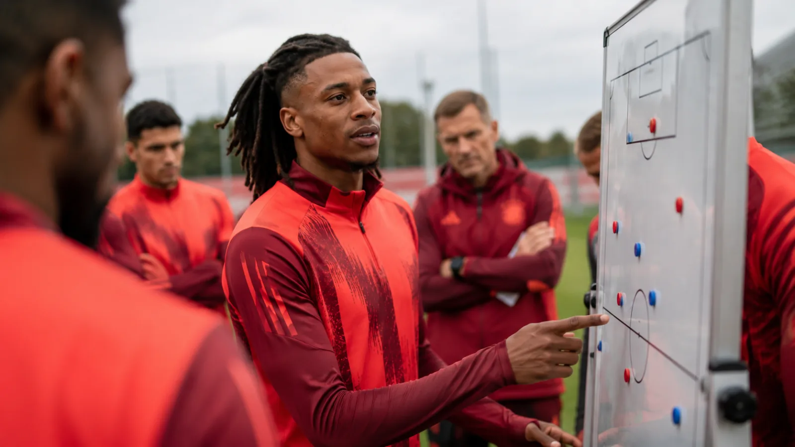 Bayern : Michael Olise au coeur d'une séance tactique du Bayern Munich