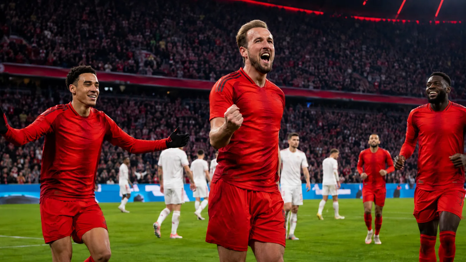 Bayern München Köln : Kane signe le 5-1 du champion