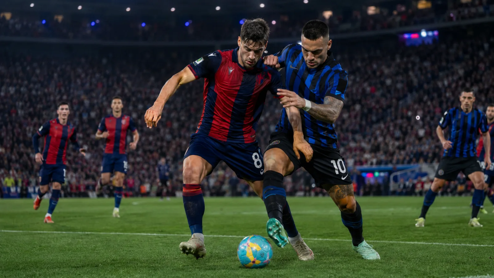 Bologna 1909 Internazionale Milano : nul fou en Serie A
