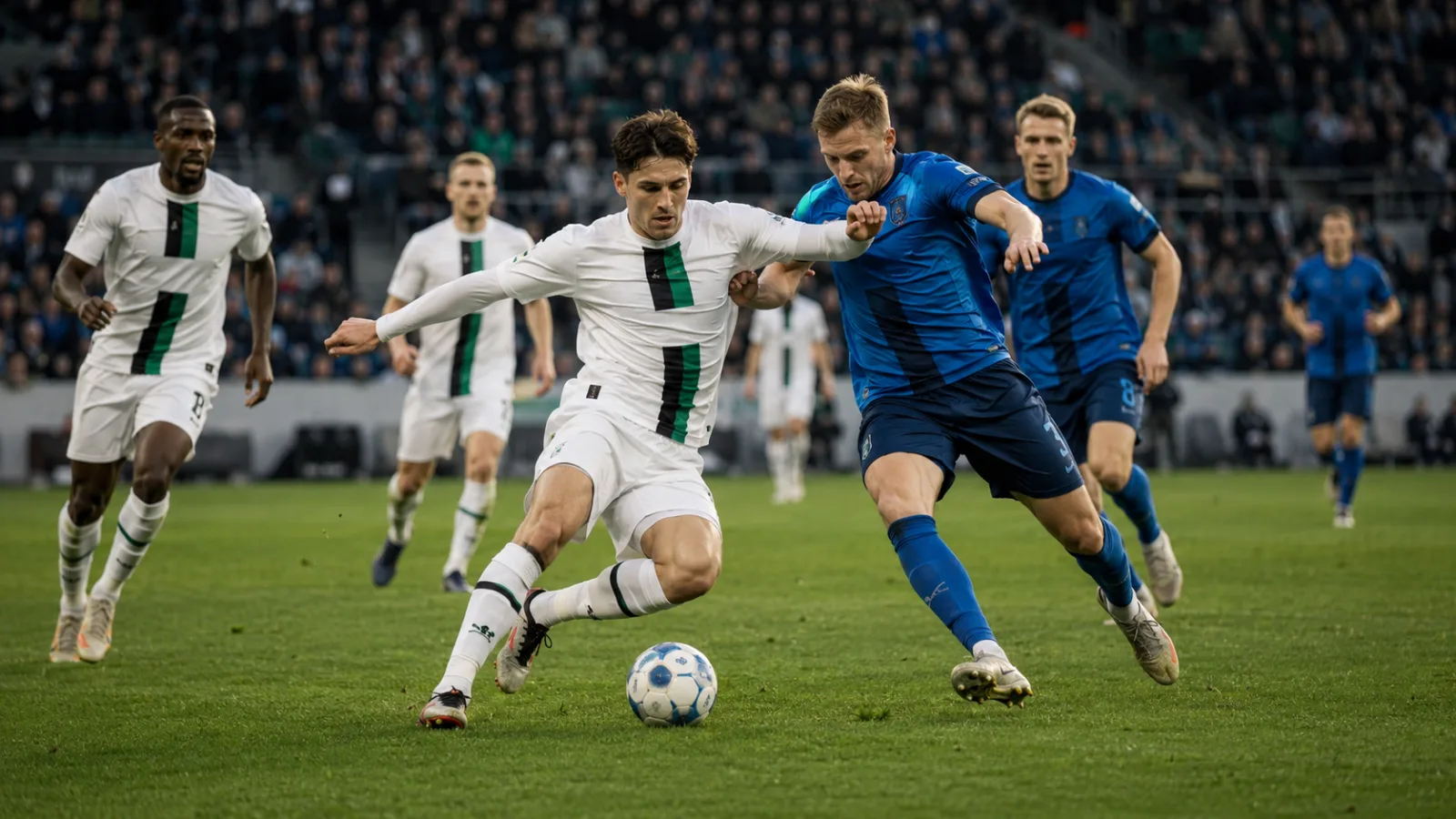 Borussia Mönchengladbach 1899 Hoffenheim duel de Bundesliga au coeur du match