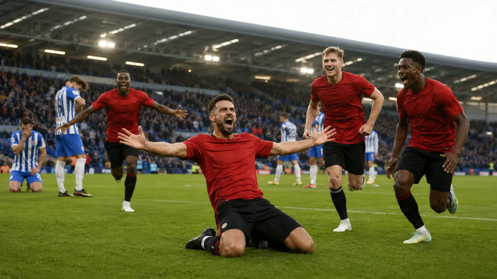 Brighton & Hove Albion Manchester United : United déroule