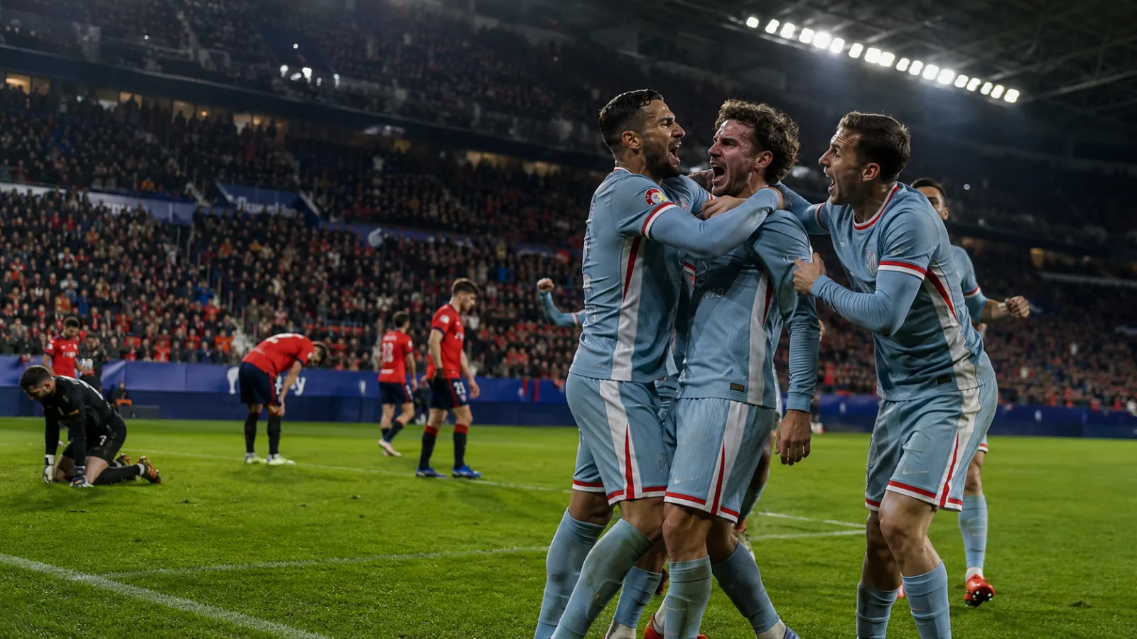 CA Osasuna Club Atlético de Madrid : l’Atlético gagne 2-1