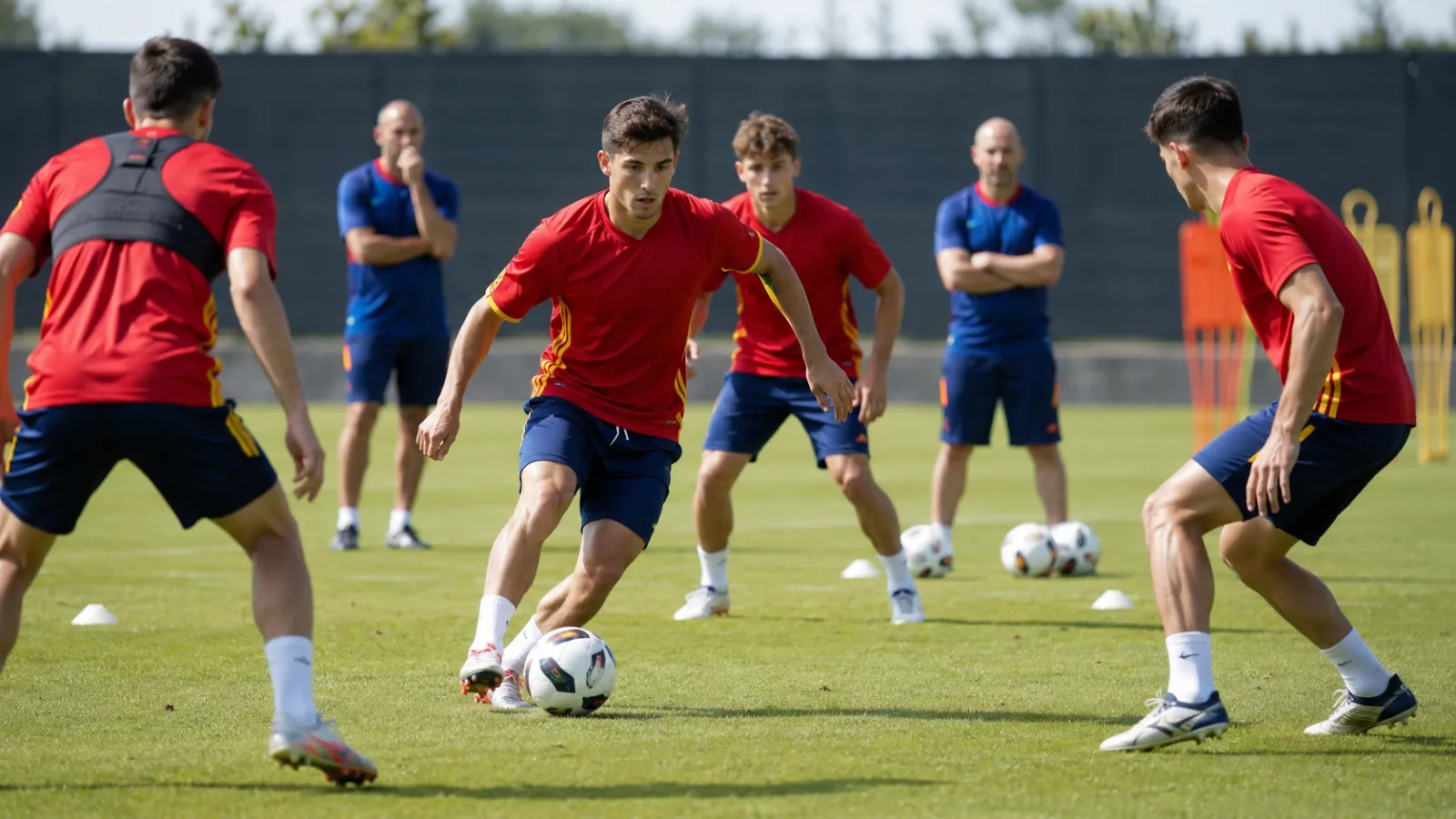 CdM 2026, Espagne : séance d’entraînement des jeunes renforts de la Roja
