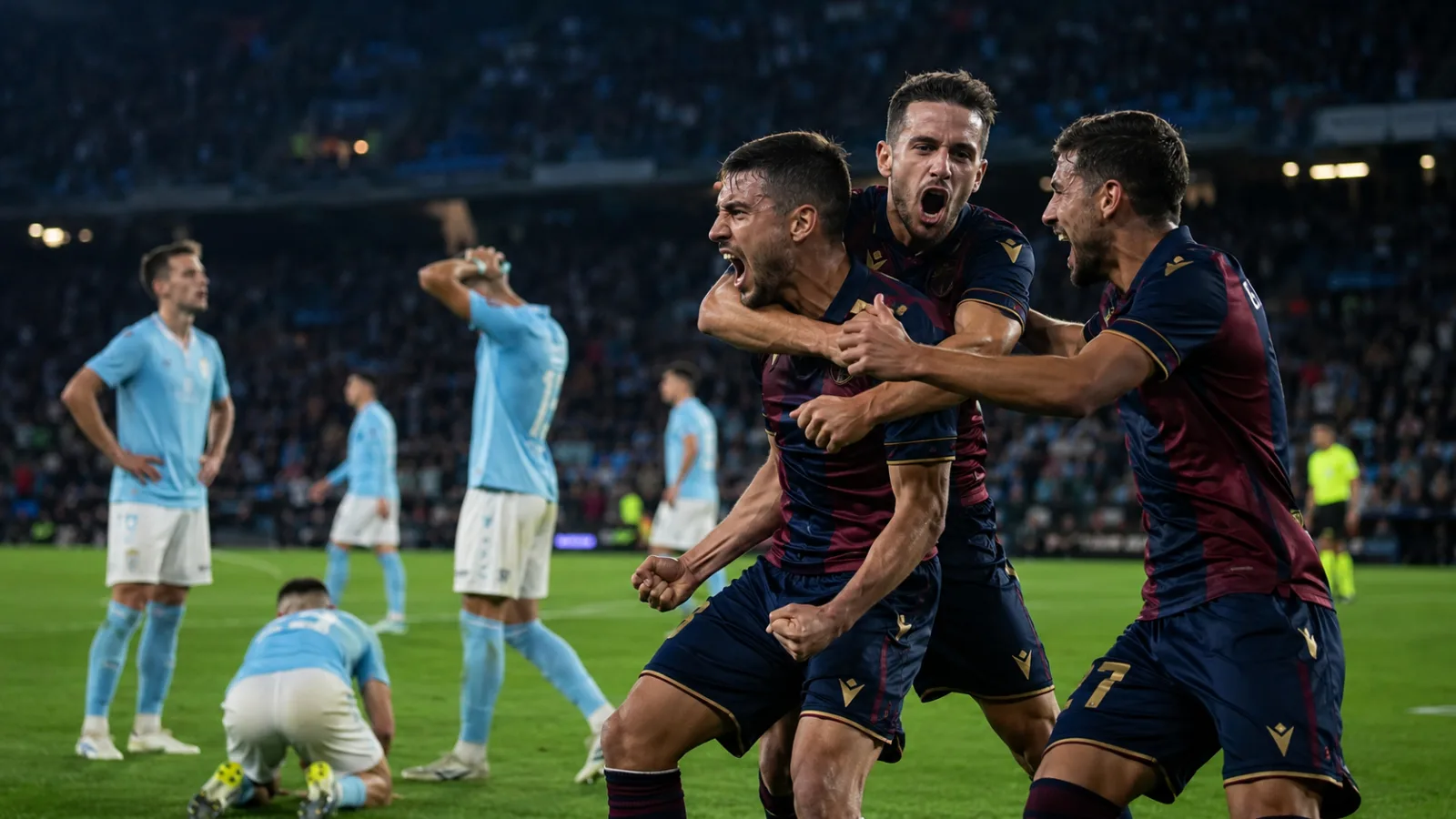 Celta de Vigo Levante UD : Levante renverse Vigo 2-3