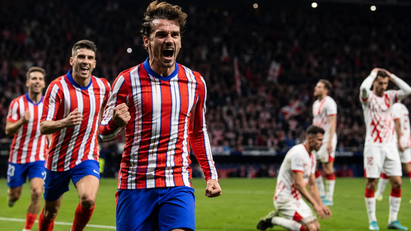 Club Atlético de Madrid Girona : 1-0, l'Atleti serre le jeu