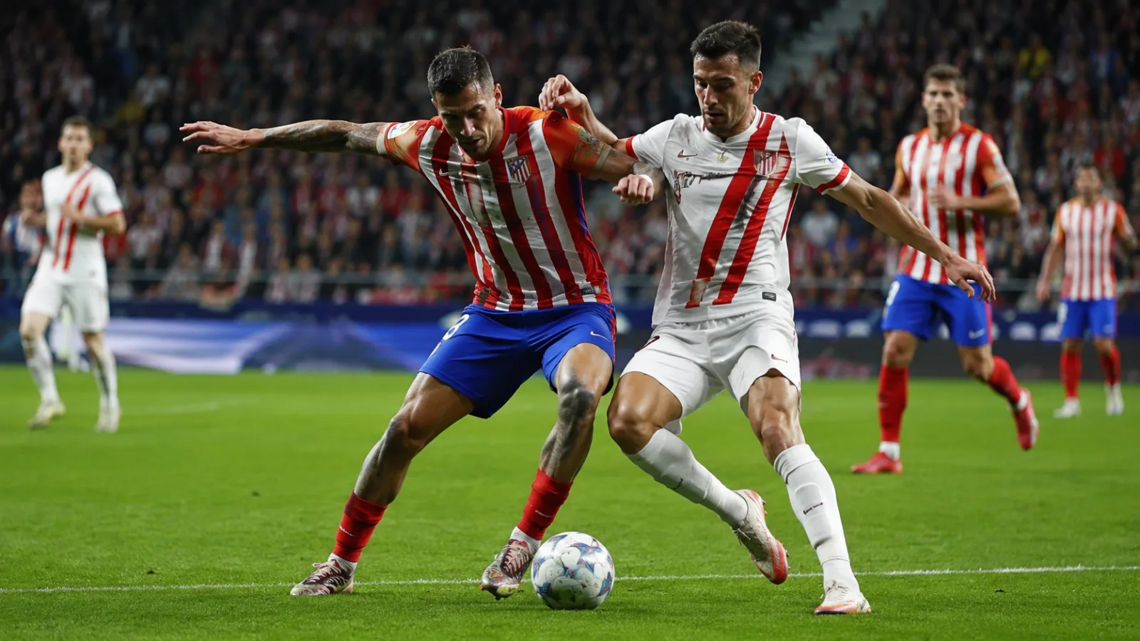 Club Atlético de Madrid Girona : duel intense entre l'Atlético de Madrid et Girona