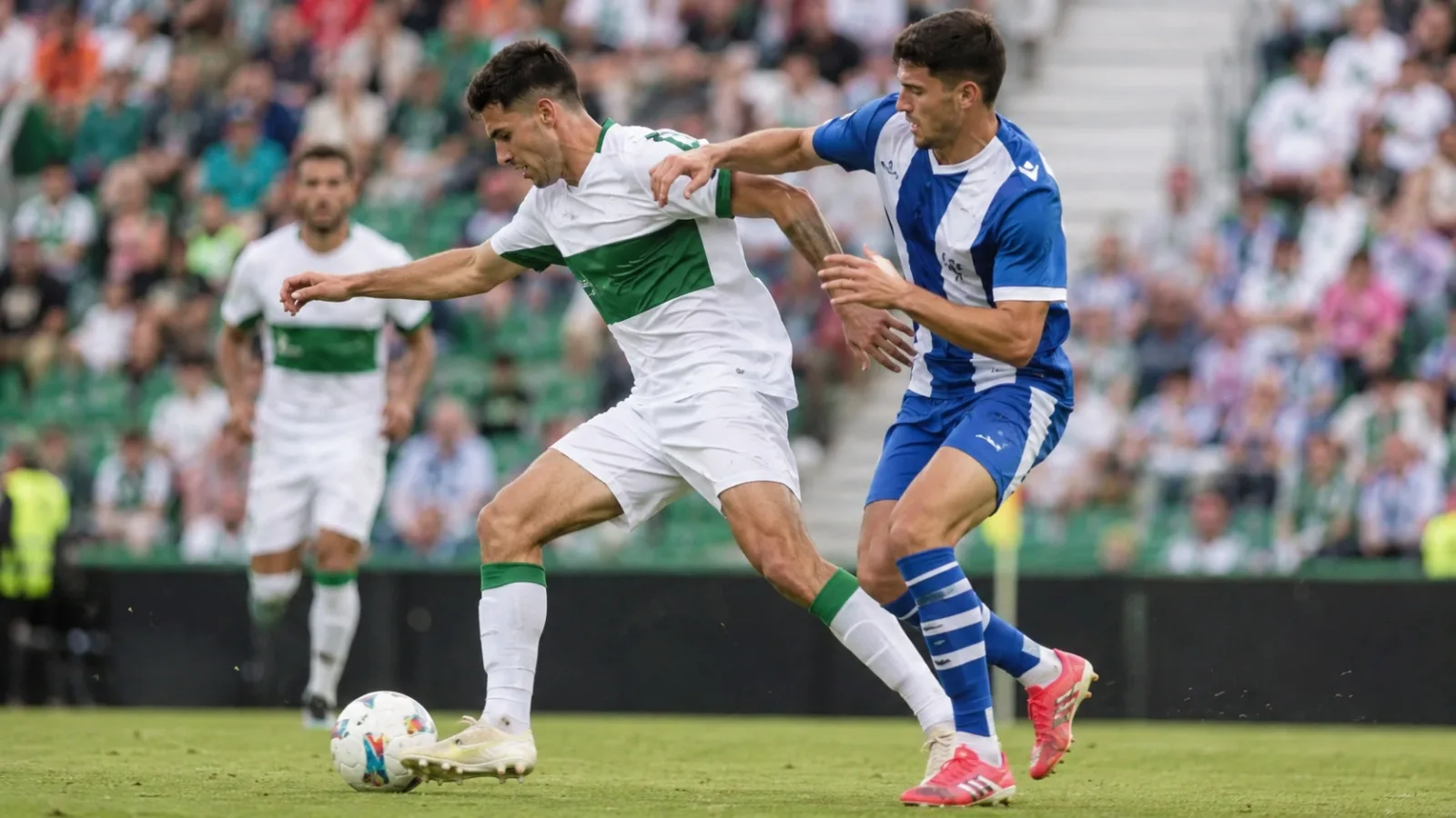 Elche Deportivo Alavés - action de match entre Elche CF et Deportivo Alavés en Liga