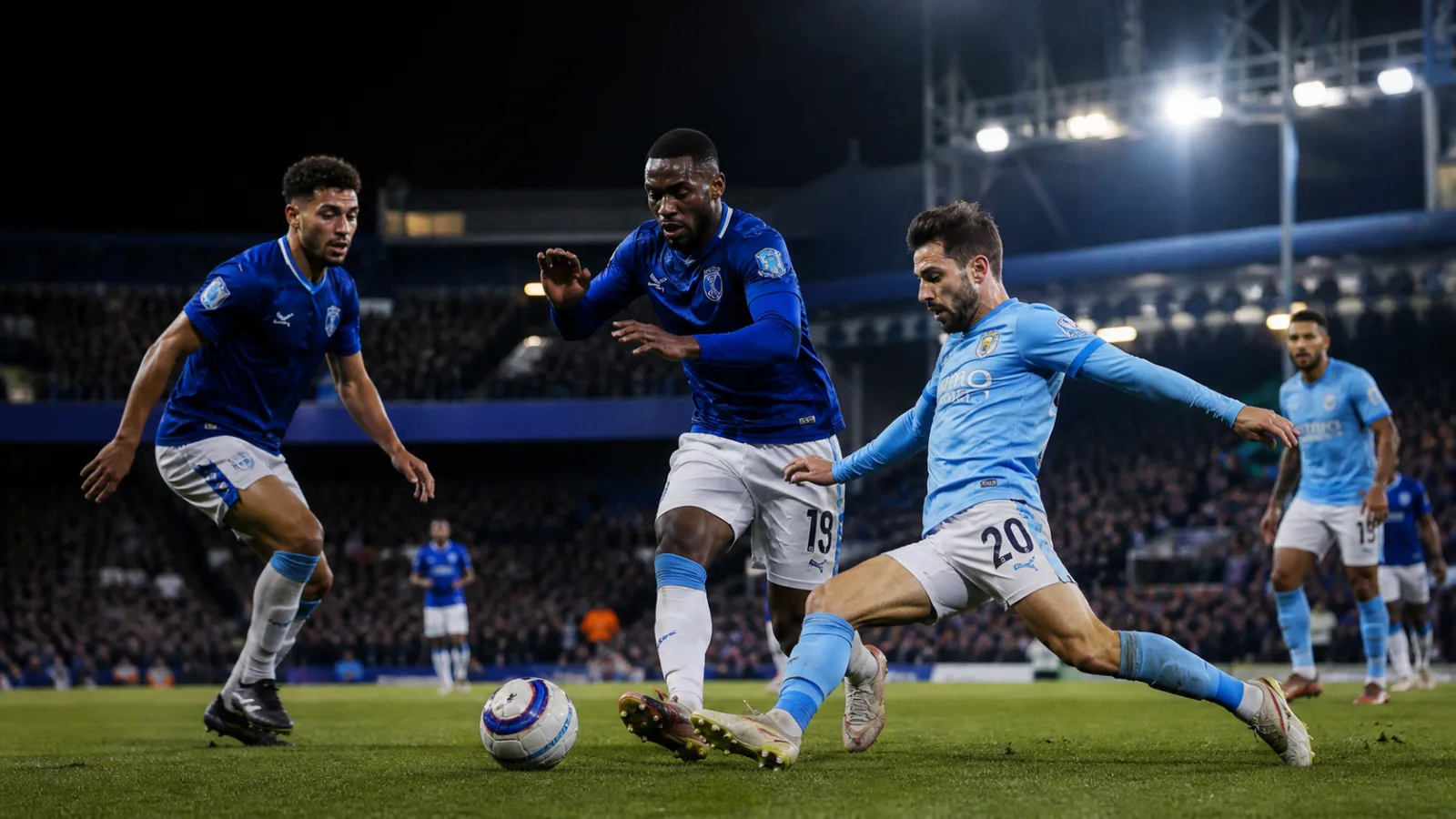 Everton Manchester City : nul fou 3-3 à Goodison Park