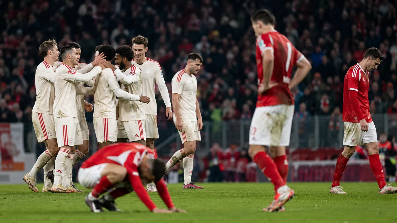 FSV Mainz 05 Union Berlin - célébration berlinoise après la victoire à Mayence