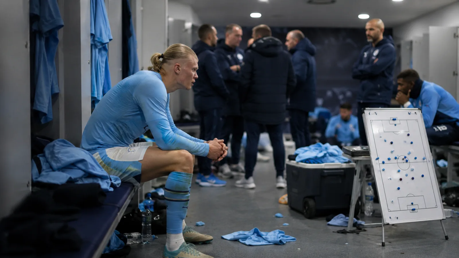 Guardiola quitte Manchester City : ambiance de transition sur le banc de Manchester City