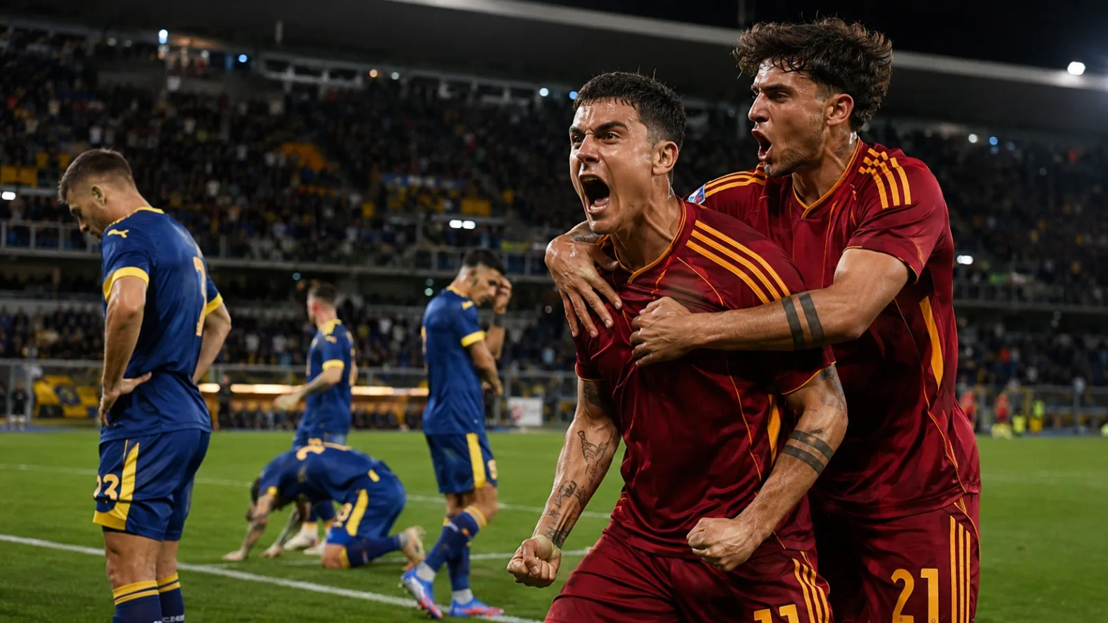 Hellas Verona Roma : la Louve s'impose 0-2, Dybala chef d'orchestre