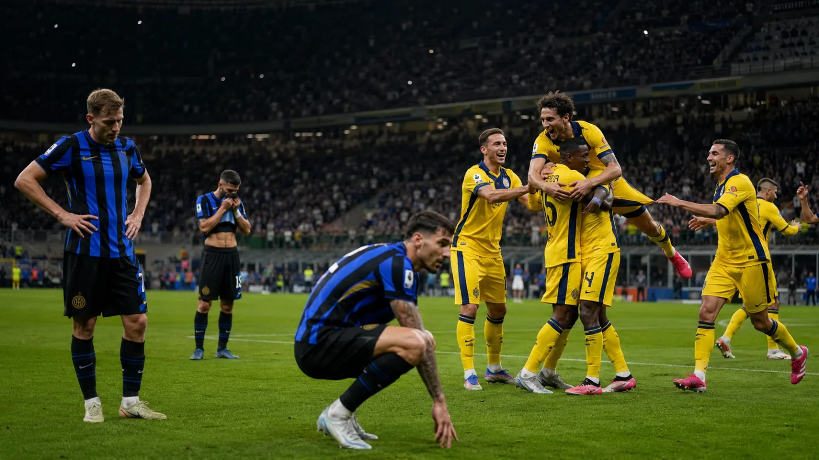 Internazionale Milano Hellas Verona : 1-1 renversant