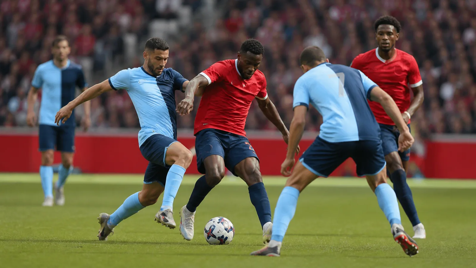 Lille OSC Le Havre duel de match en Ligue 1