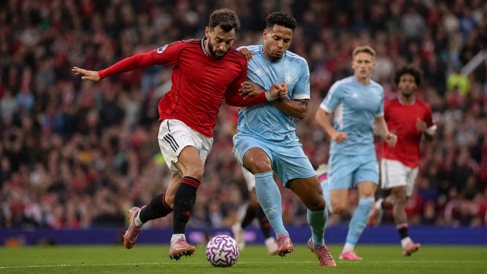 Manchester United Nottingham Forest - duel de Premier League entre Manchester United FC et Nottingham Forest FC