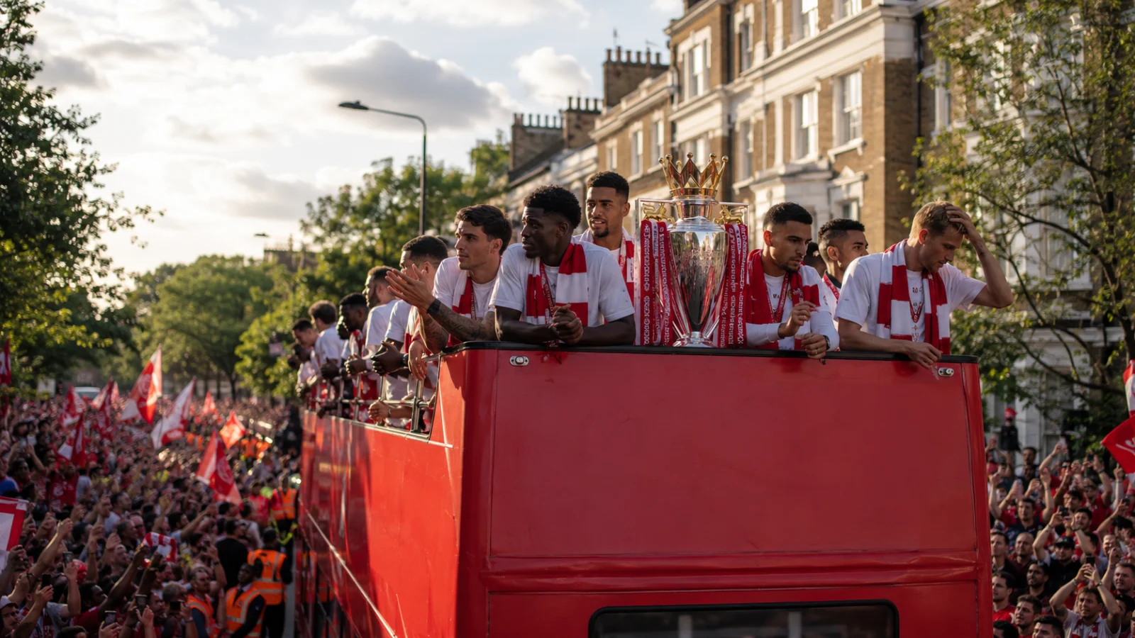 Parade Arsenal : le paradoxe d’une fête après Budapest