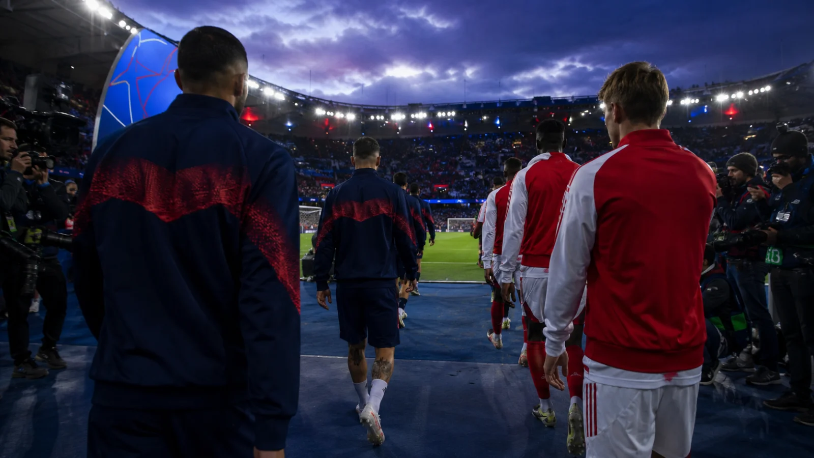 Paris Saint-Germain Arsenal pronostic ambiance d’avant-match au Parc des Princes avant Paris Saint-Germain FC vs Arsenal FC