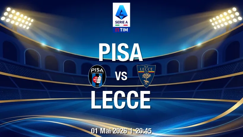 pronostic AC Pisa 1909 US Lecce : duel sous tension
