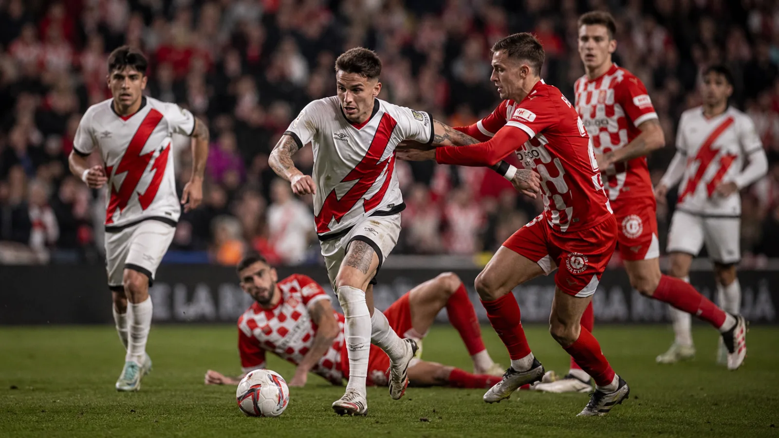 Rayo Vallecano de Madrid Girona : Stuani arrache le nul