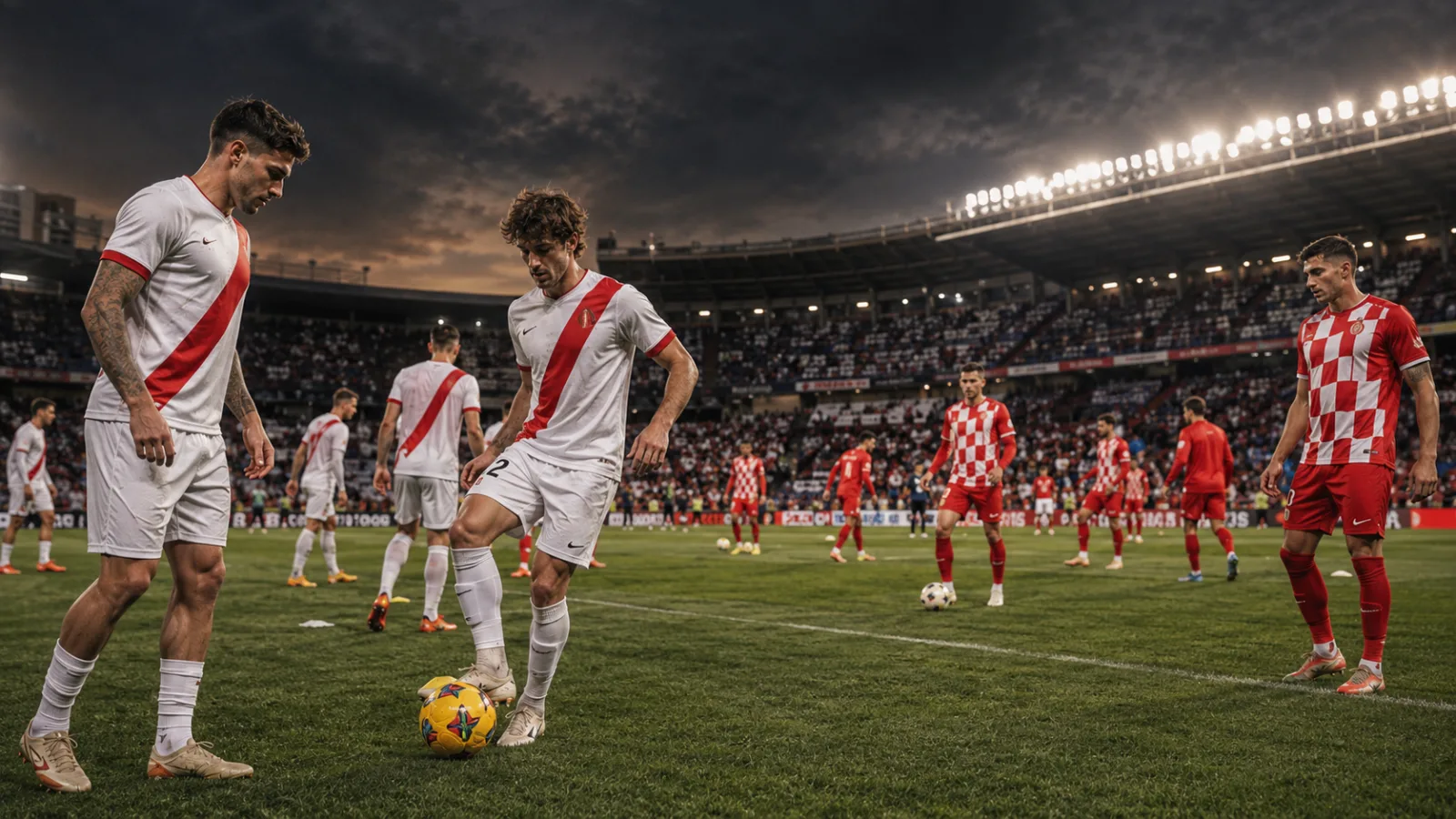 Rayo Vallecano de Madrid Girona pronostic ambiance d'avant-match au stade entre Rayo Vallecano et Girona FC