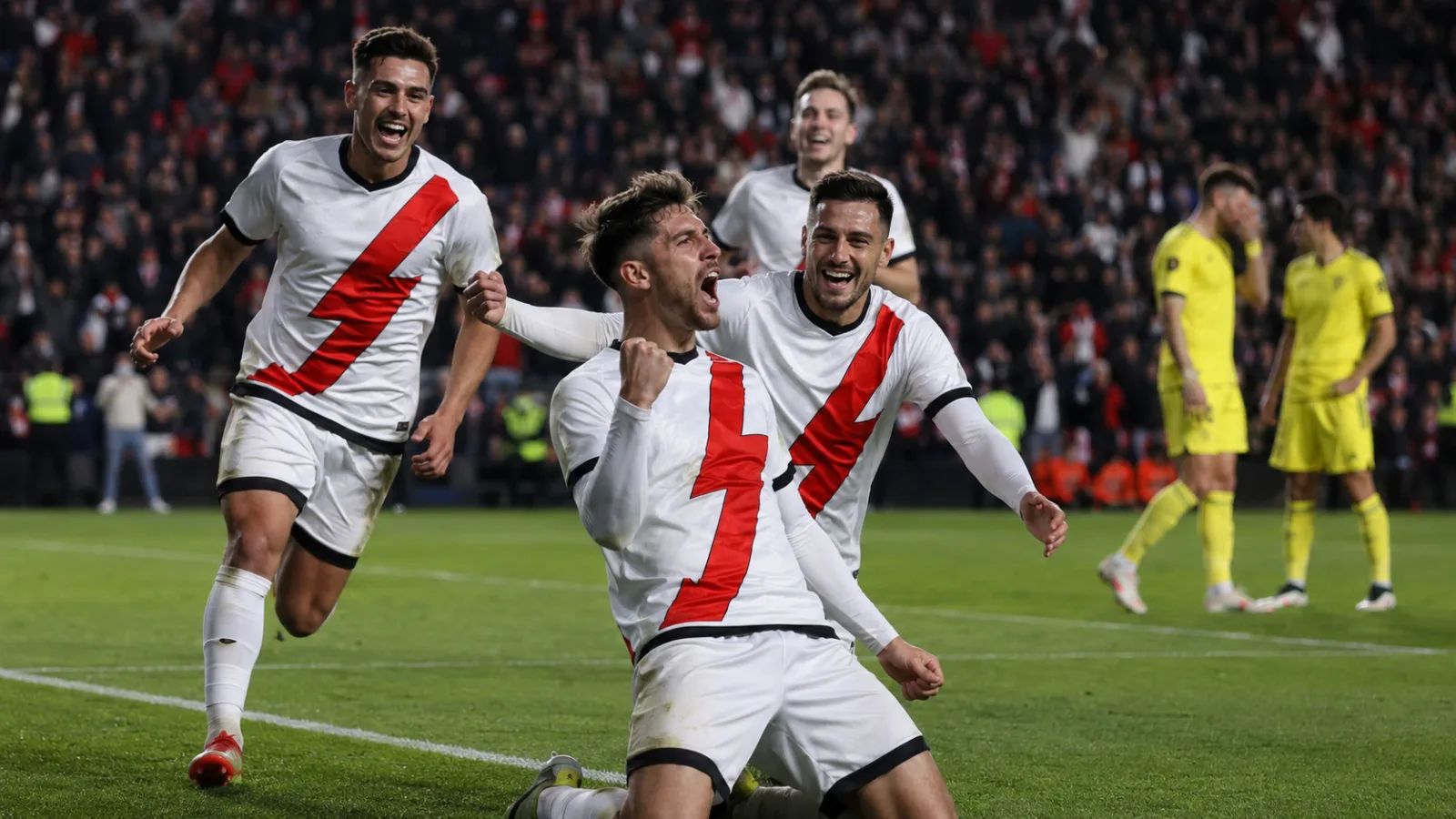Rayo Vallecano de Madrid Villarreal : 2-0 net et sans bavure