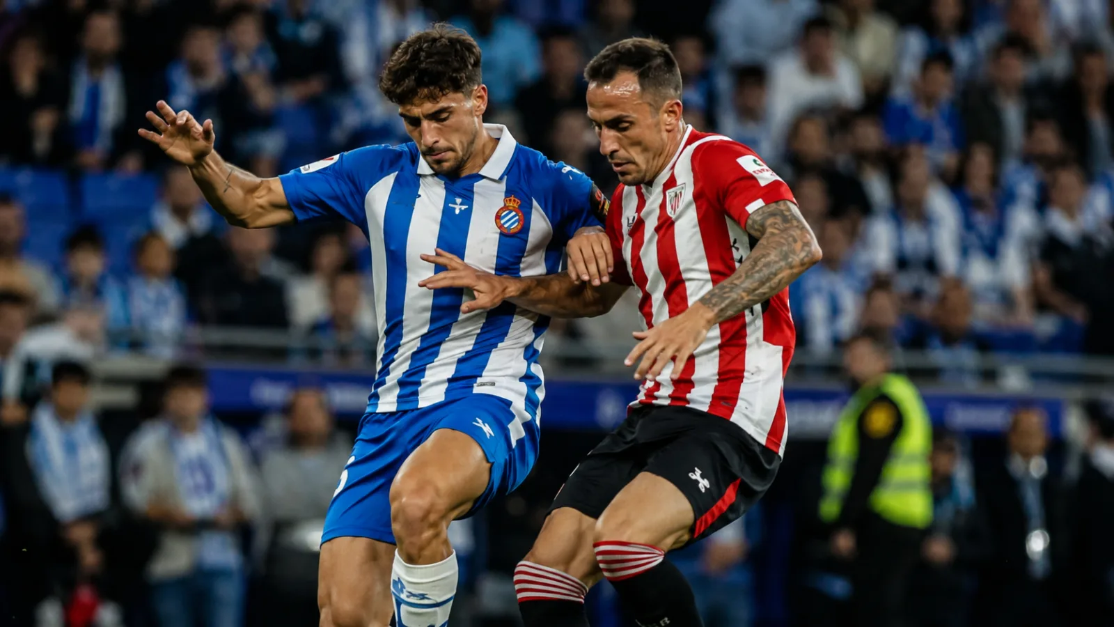 RCD Espanyol de Barcelona Athletic Club - duel réaliste entre Espanyol et Athletic Club pendant le match de Liga