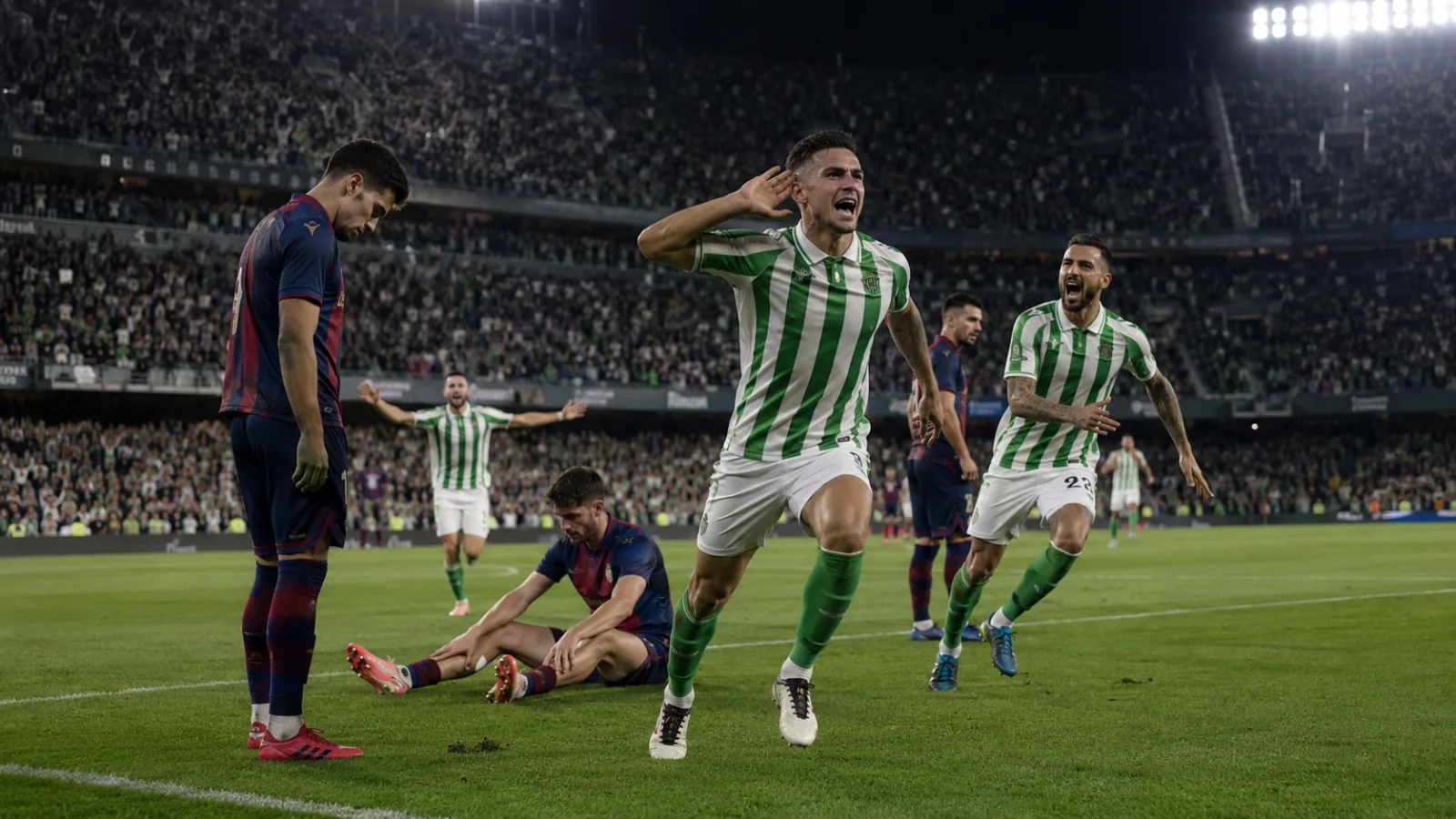 Real Betis Balompié Levante UD : le Betis s’impose 2-1 en Liga