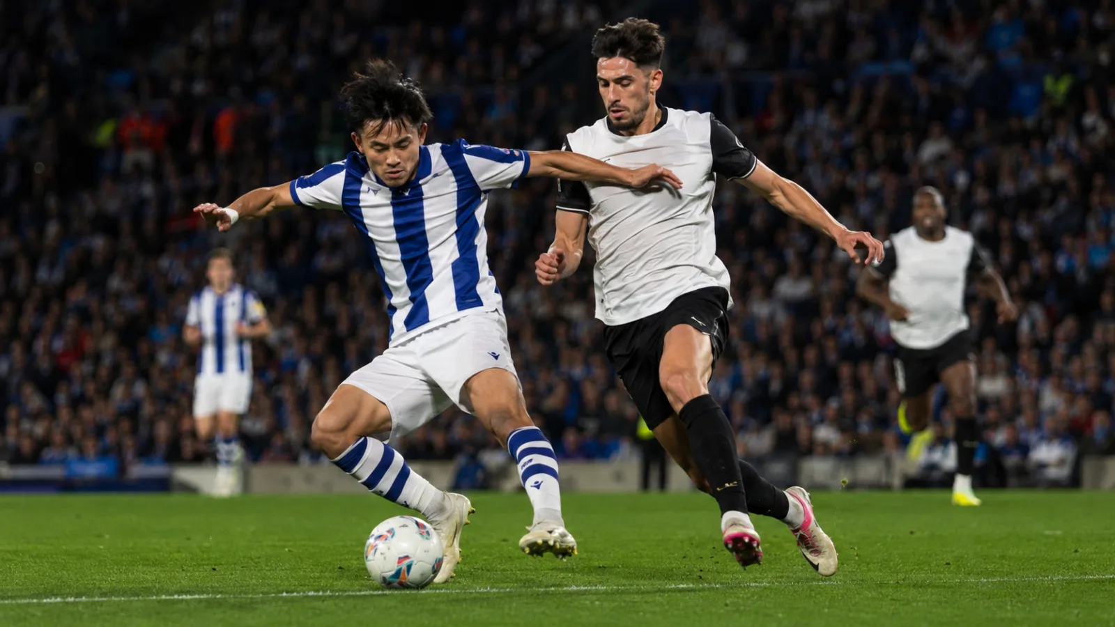 Real Sociedad de Fútbol Valencia : 3-4 fou en Liga