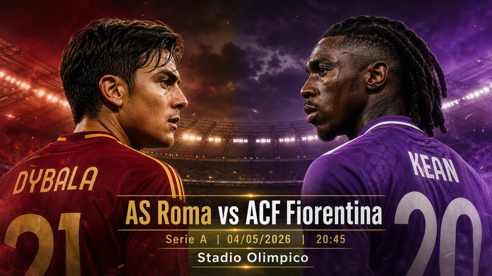 Roma ACF Fiorentina pronostic : choc brûlant à l’Olimpico