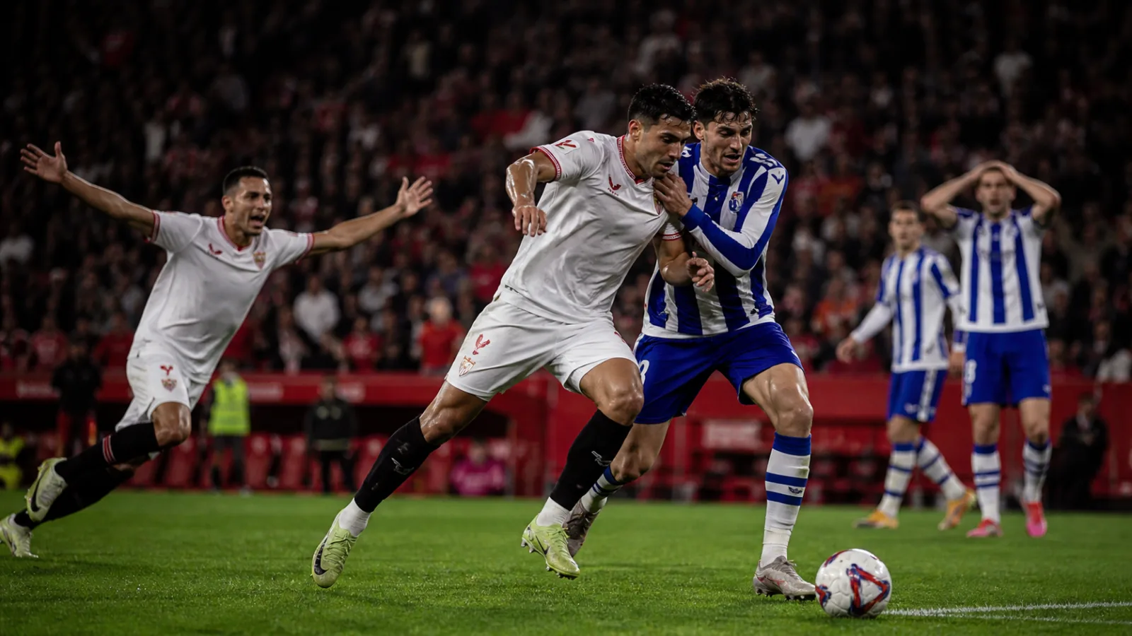 Sevilla Real Sociedad de Fútbol : 1-0, Sánchez tranche