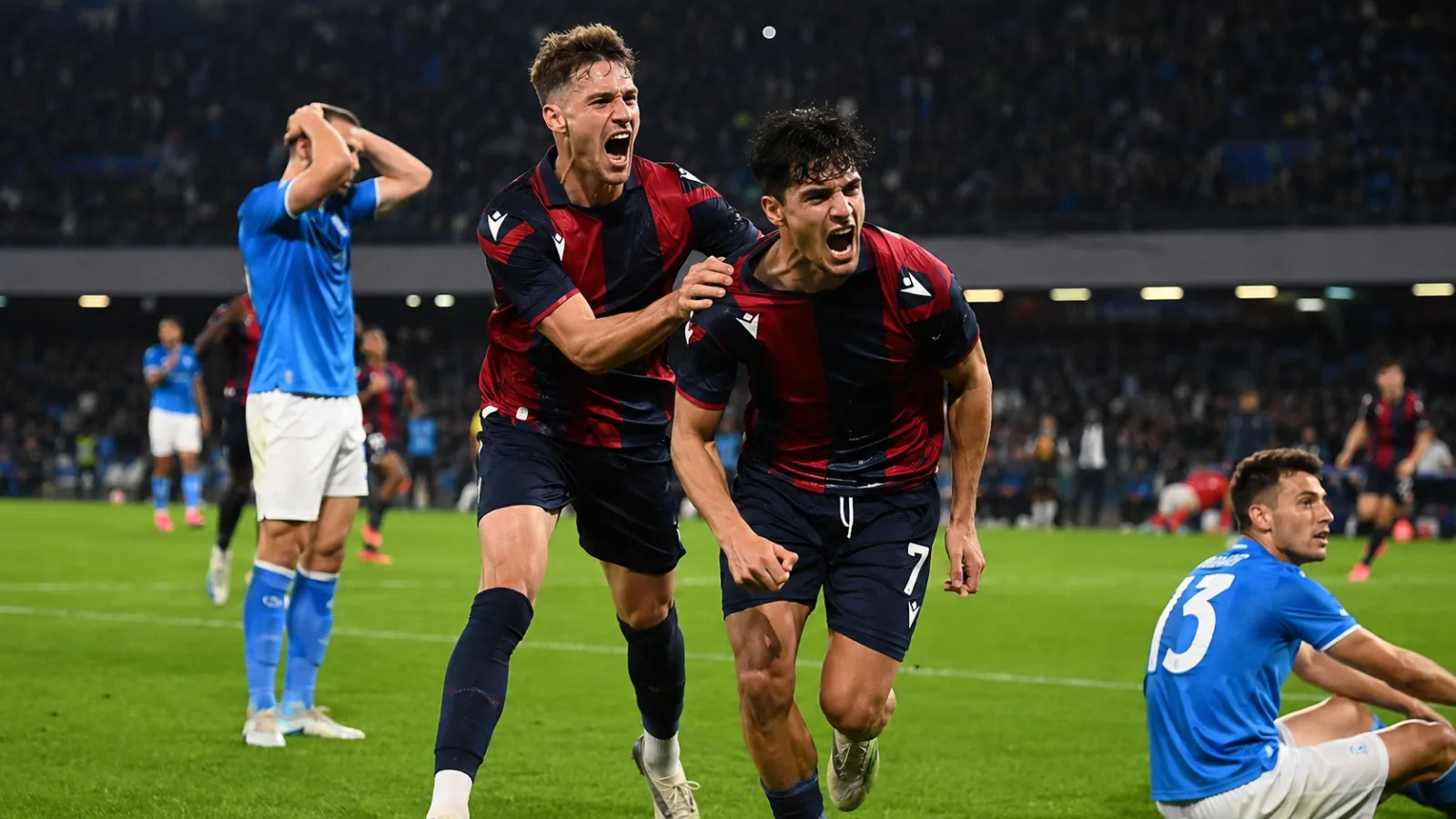 SSC Napoli Bologna 1909 : Bologne arrache un 2-3 fou à Naples