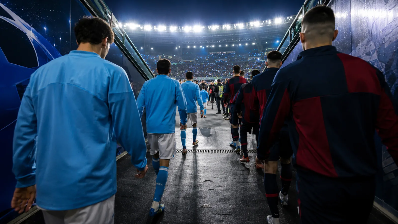 SSC Napoli Bologna 1909 pronostic - image éditoriale d’avant-match au Stadio Diego Armando Maradona
