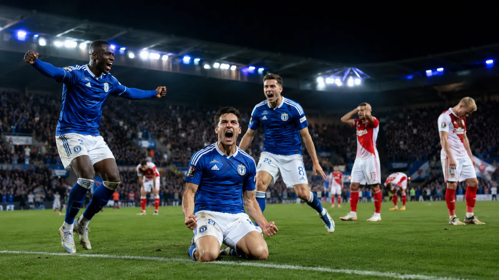 Strasbourg Alsace Monaco : 5-4, match fou