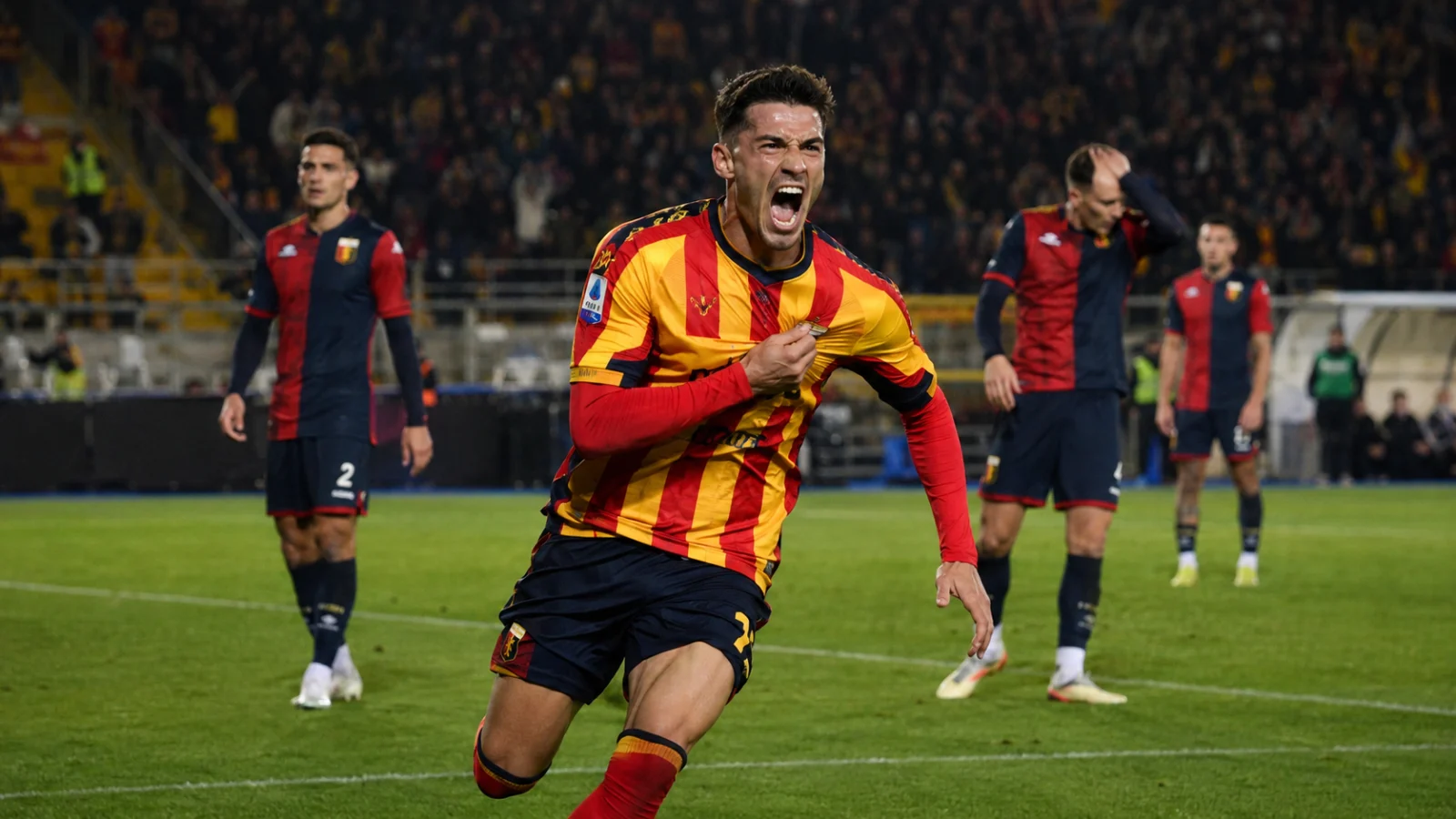 US Lecce Genoa CFC : Banda relance Lecce, le 1-0 qui pèse